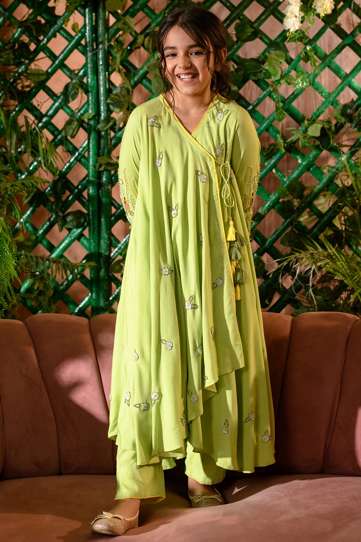 Buy Girls Patiala Suit Online With Jacket – MummaGoose